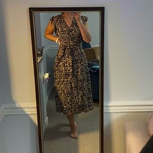 Cheetah print dress. Never worn.